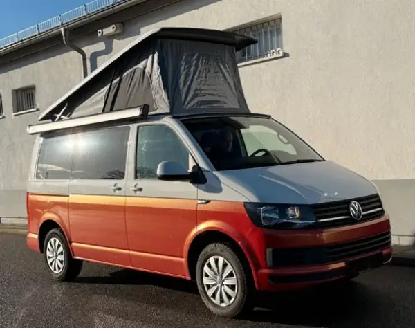 VW T6 California T6 BEACH CAMPER AUFSTELLDACH BULLI GARANTIE – VW T6 California